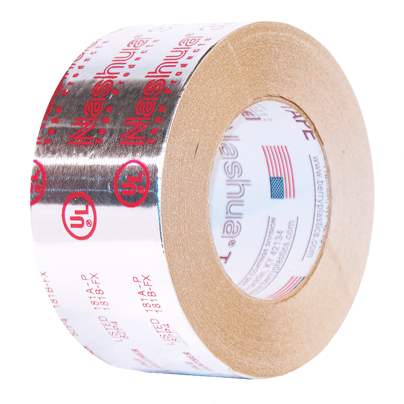 181A-UL 181A  2.5"  Imprinted Foil Tape w/Acrylic Adhesive