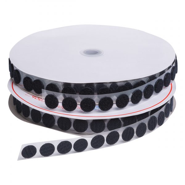 Hook & Loop Coins Dots on a Roll   3/4" Diameter