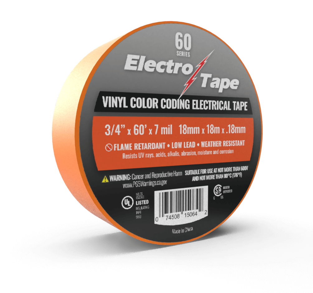 General Purpose Color Coding Electrical Tape – 60 Series