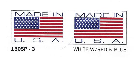 "Made in the USA" Tape