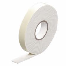 DC-PEF06R 1/16" Thick White Double Sided Foam Tape