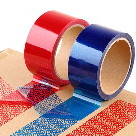Tamper tapes-Red or Blue Tamper Evident tape
